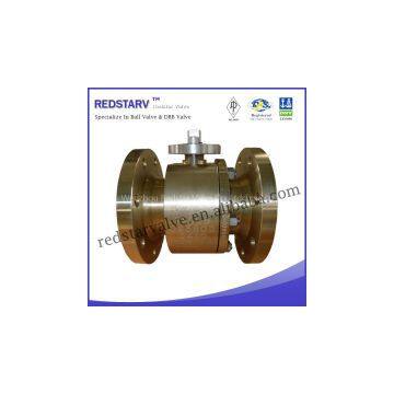 Aluminum Bronze Forged Steel 2PC Floating Ball Valve