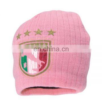 lady's printing beanie