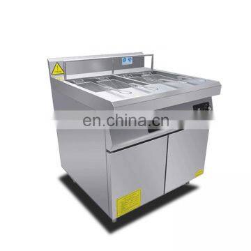 Commercial restaurant equipment french fries gas deep fryer machine for chips.