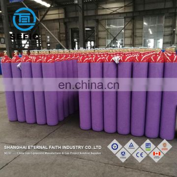 High Pressure 50L Seamless Steel Gas Cylinder Filling Helium Gas