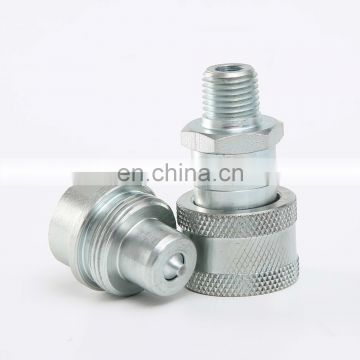 high pressure quick screw type male thread lock connect fitting hydraulic coupling