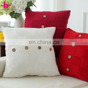 Hot sale Factory Direct Custom Made Sofa Knitted Hand Work Cushion Covers
