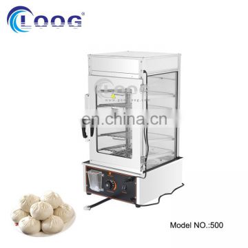 Newest commercial bun steam oven electric food steamer with 5 tray