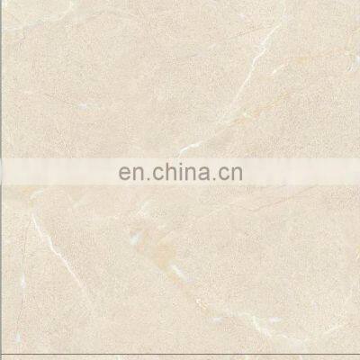 8mm thick beige color glazed marble porcelain tiles for floor and wall