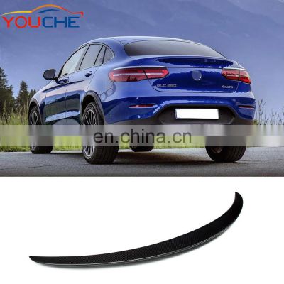 2016-2018  AMG Style Carbon Fiber Rear Wing Trunk Spoiler For Mercedes GLC class W253 X253 SUV Coupe