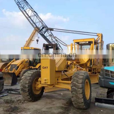 Used cat nice condition original engine cat road grader 12g 120h 120m 120k with ripper for sale