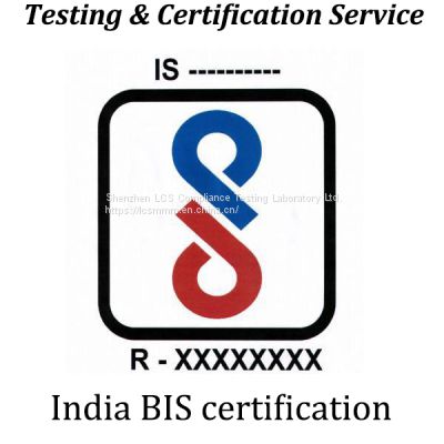 India BIS certification