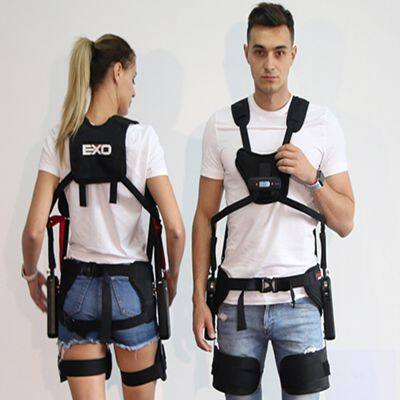 Metal Waist And Back Assisted Exoskeleton For Workers