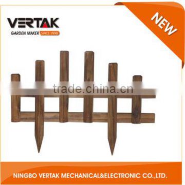 Good after-sale service wooden picket fencing , wooden garden fencing , wooden garden edging fence