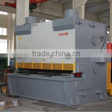 QC11Y-40X4000 hydraulic steel plate guillotine shearing machine