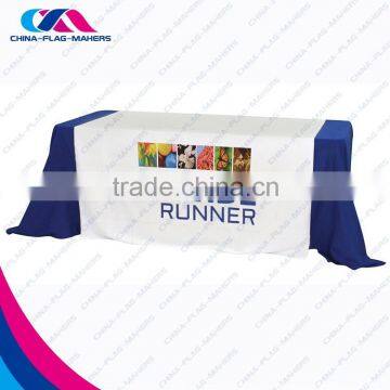 wholesale custom indoor trade show promotion table drape