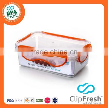Clip Fresh Tritan Rectangle Food Storage 1.1L