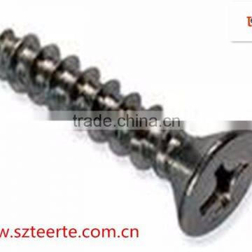 china cheap flat head tapping screw