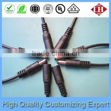 China Manufacturer Custom DC Power Cable Male To Female