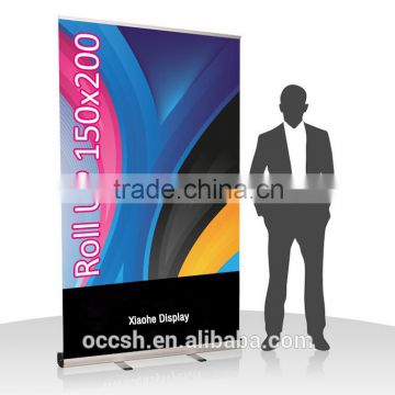 Scrolling Roll up Banner Stand Advertising Display Stand