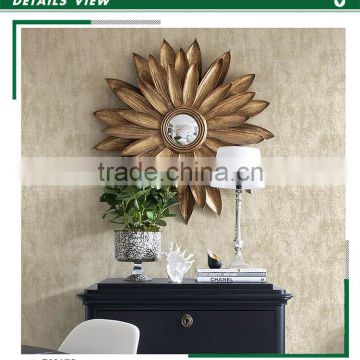 hot printing non woven wallpaper, vintage plain wall decor for dining room , eco-friendly wallcovering wholesaler