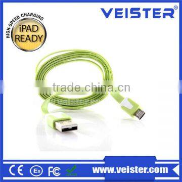 travelling flat ultra thin micro usb cable