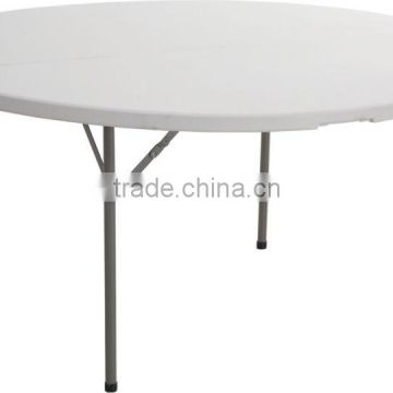 Outdoor Folding White Round Table