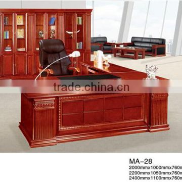 Executive office desk design wooden office desk BOSS desk MA-28