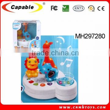 Children 2015 battery operate music projector toys