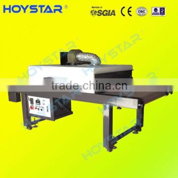 Screen printing infrared tunnel oven for garment