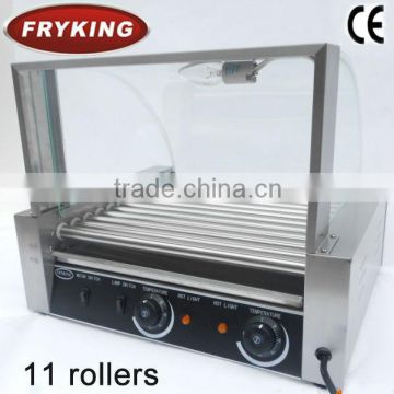 rolling hot dog grill