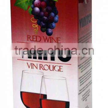 Spanish Red and White Wine in 1L carton / box with re-cap