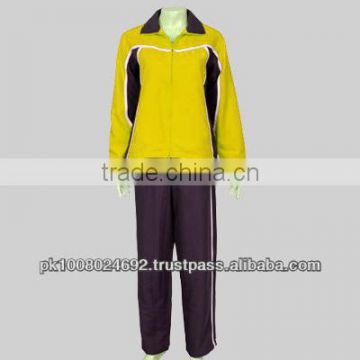 100% polyester micro peach track suit