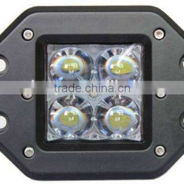 Hot Sell Highpower performance vehicle LED Work Light,for ATV SUV TRUCK JEEP Offroad 4x4 Vehicles(SR-LW-16AS-4D) Spot or Flood