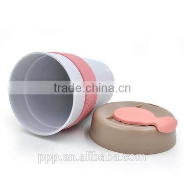 Custom Printed plastic coffee cup with lid Plastic Coffee Cup plastic cup