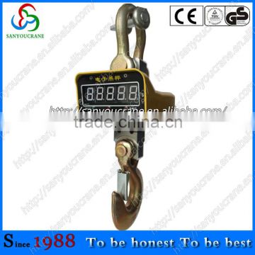 quick accurate stable weighting 100kg OCS electric crane scale for hoist crane scale