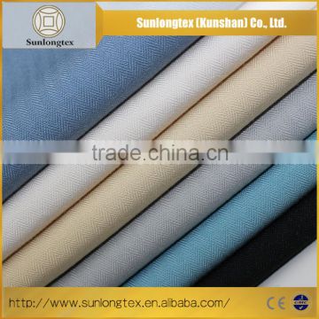 Polyester Rayon 145G/SM Solid Dye Shirting Fabric
