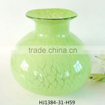 Handmade Glass Vase for Home Decoration