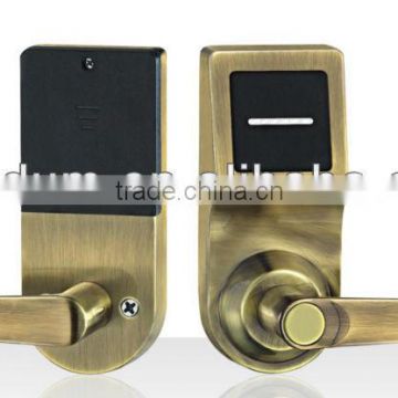zinc alloy material hotel lock rfid card high security door lock unique design