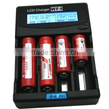 New EFAN WF4 LCD Intelligent lcd chargercharger with car charger 12 volt battery charger