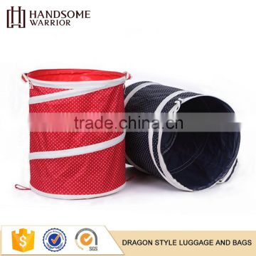 Easy to clean foldable oxford cloth promotional laundry basket