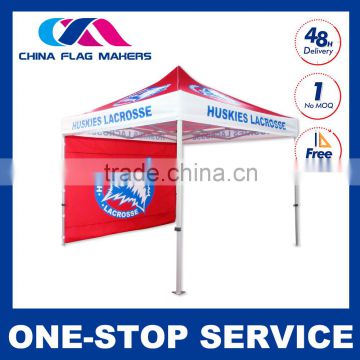 Custom Made Frame First Up Tents Advertising Waterproof Canvas Fabric For Tent