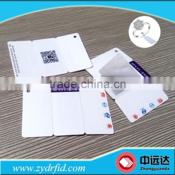 ISO 14443A RFID tag HF chip s50 RFID custom printed jewelry tags