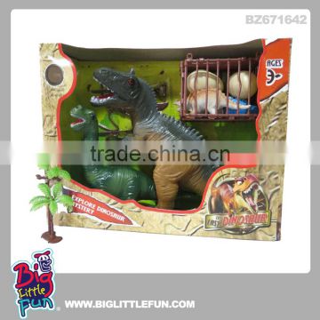 Dinosaur toy set with dinosaur egg