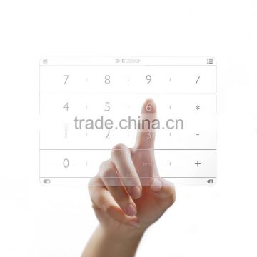 Hot selling Ultra-thin Smart Keypad , Intelligent Tourch Board of glass Number keyboard For Macbook