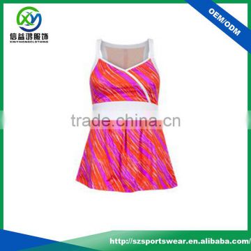 Fashion design dry fit breathable sports skirts,moisture wicking golf long skirt