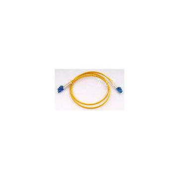 LC OS2 3.0mm Cable Single Mode Patch Cord DX With Low Insertion Loss