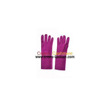 ladies  pure cashmere gloves knitted mittens