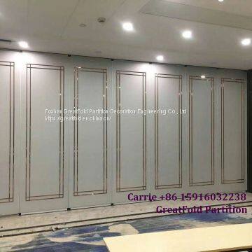 Stainless Steel Decorative Restaurant Movable Partition Wall