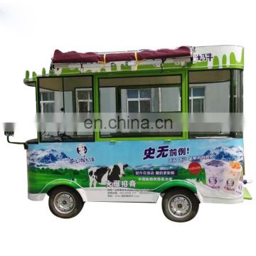 Hot sales mobile electric tricycle food truck
