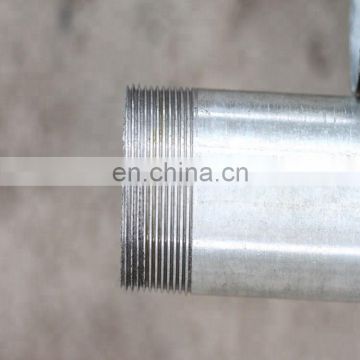 EMT galvanized conduit pipe/hot dipped galvanized steel conduit pipe protecting wiring and cable