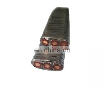 3kV 5kV Oil submersible cable QYPN EPDM PP insulation Galvanized steel Armor long life time 3x16mm2 price