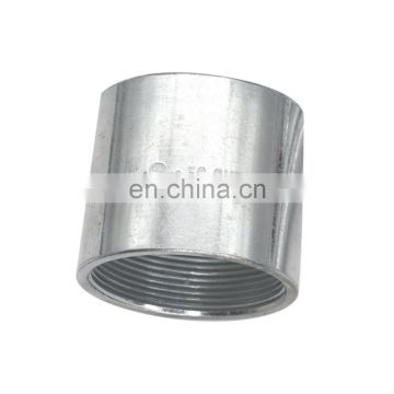 Green and sustainable rigid aluminum conduit coupling UL6A pipe fittings manufactured in accordance with ANSI C80.5