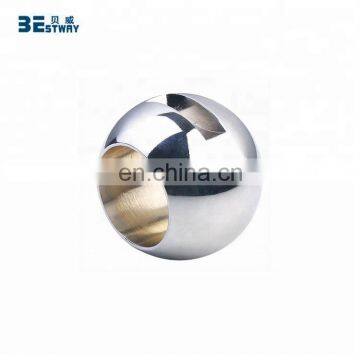 Chrome plated steel or brass valve ball