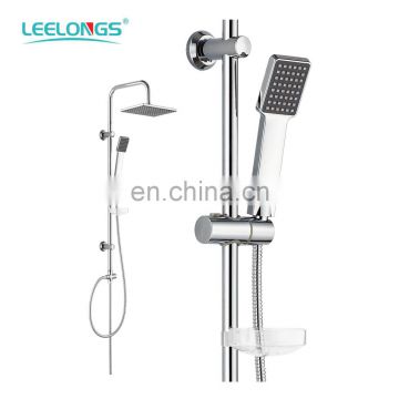Wall Mount Affordable Easy Rain Shower Column System in Complete Full Set